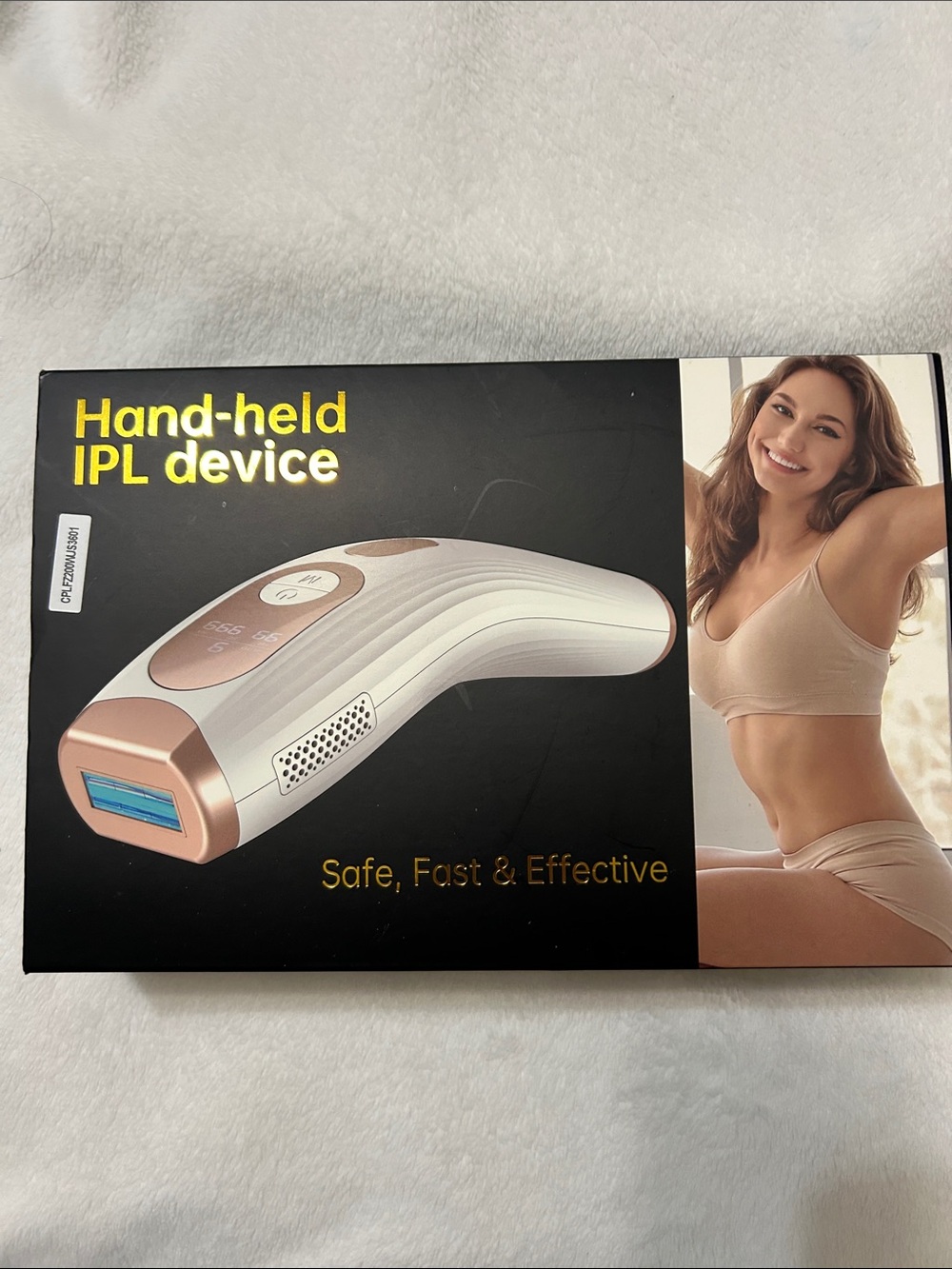 New Hand-held IPL Device - White & Rose Gold - Unbranded